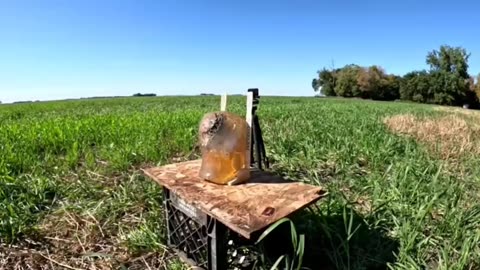 This is what a .30-06 bullet (Charlie Kirk) does to a human head from 200 yards away.