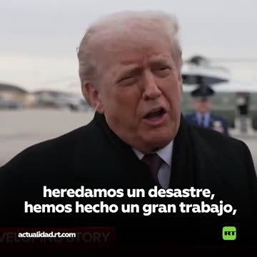 Trump hace comentarios sobre su próximo mensaje a la nación