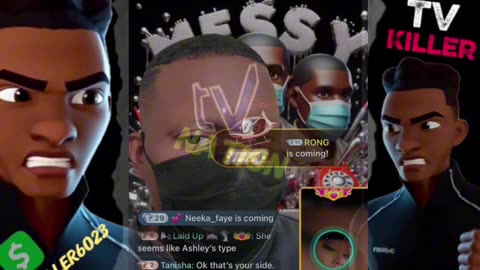 LADY BEE JOINS MESSY CALLER LIVE