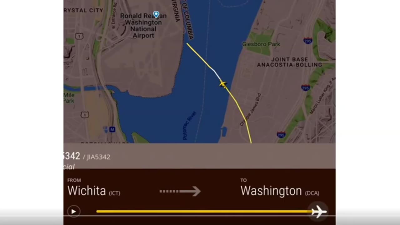 CRAZY! UNSEEN ANGLE OF DC PLANE CRASH INTO THE PATOMAC, FLIGHT RADAR PATH AUDIO, JO ELLIS IS ALIVE