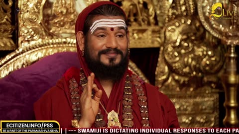 Receive blessings through LIVE Darshan of SPH Bhagavan Sri Nithyananda Paramashivam