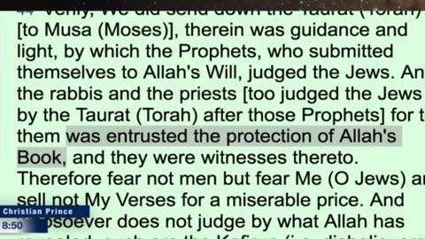 Christian prince Your Allah himself he can not debate me