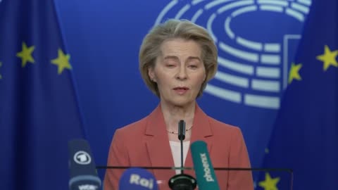 Trade: EU's Ursula von der Leyen Announces Countermeasures on US Tariffs