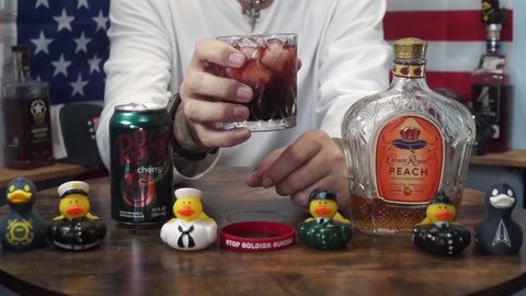 Leo Johs - Crown Royal Peach Whiskey & Dr Pepper Cherry