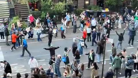 Some people in New York City are already celebrating Zohran Mamdani’s win