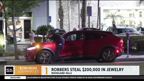 NEW: $200 thousand in jewelry stolen in San Fernando Valley