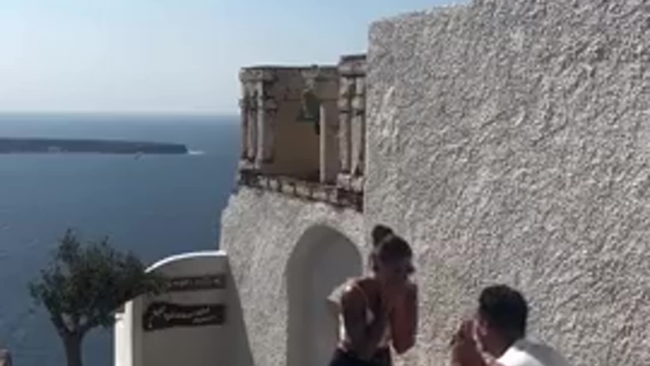 These two didn't get photo bombed, they got photo nuked.