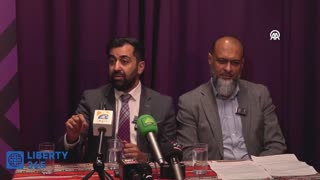 Anti white parasite HumzaYousaf and other degenerate islamists starting sectarian pacts in the UK.