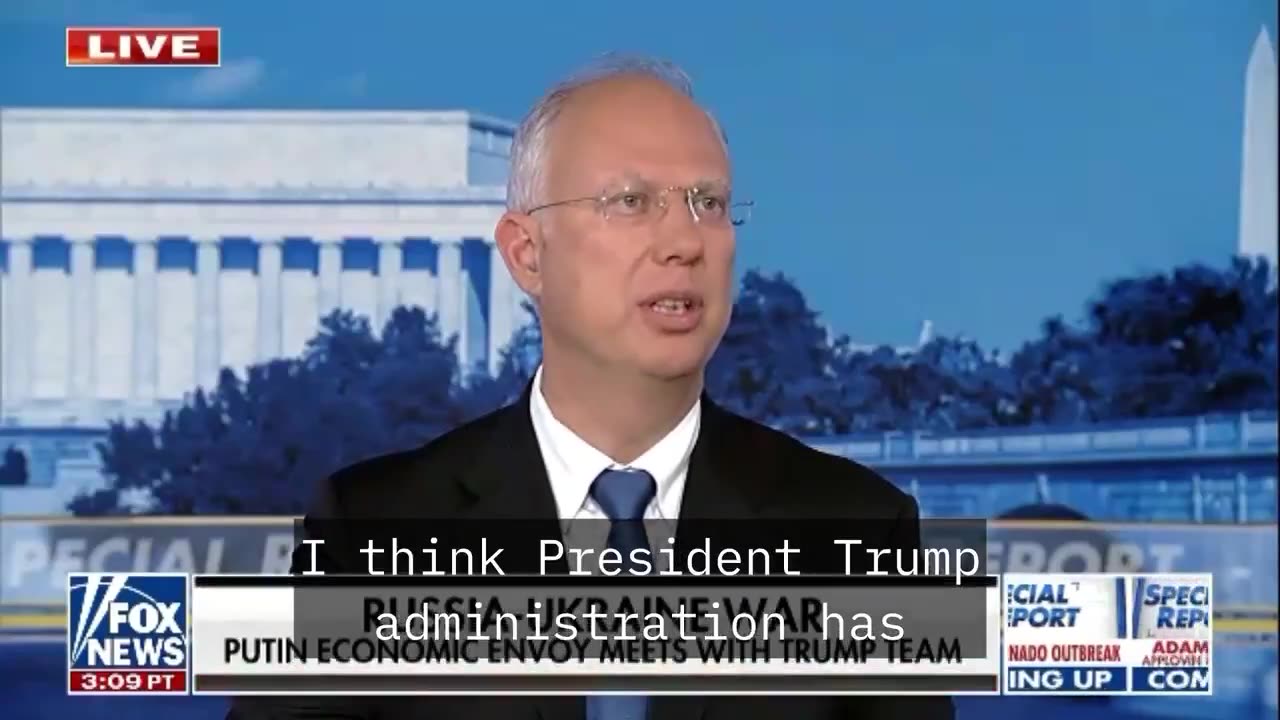 Talked to Bret Baier of Fox about restoring US Russia relations and avoiding WWIII