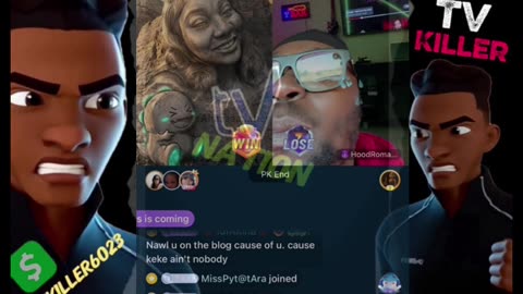 HOOD LINES TOMIKAY & GETS BANNED GOING OFF ON KI KI