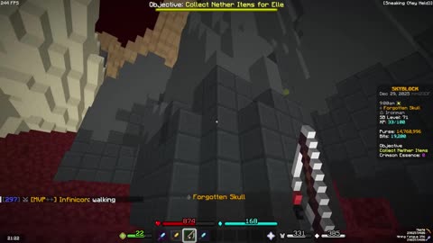 Hypixel Skyblock Ironman Grind - Daily Stream 2/365
