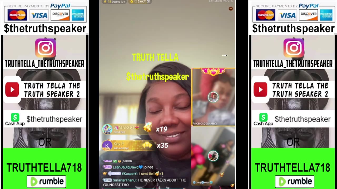 QUEEN TOMIKAY TEACAPPING THE FAKE SHIT THE FLOPS & WANNABE SCAMMERS