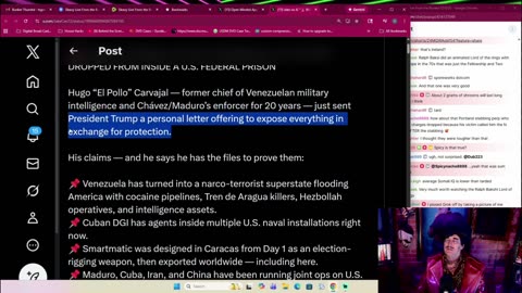 Venezuelan Insider Exposes Narco State to Trump!