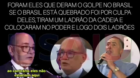 O BRASIL ESTÁVA BOMBANDO E VIERAM ESSES LADRÕES E ROUBARAM ÀS ELEIÇÕES E COLOCARAM 2 LADRÕES NO PODER, FORAM ELES QUE DESTRUÍRAM O BRASIL !