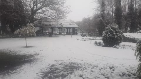 Snowfall in Lullymore