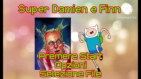 Super Damien & Finn (Italian PS2 Bootleg) Continue & Game Over (BLOOD WARNING)