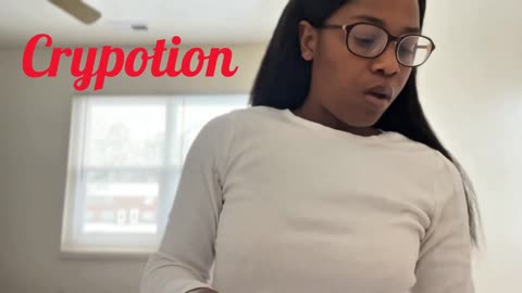 Crypotion sexy girl ready to shower b4a