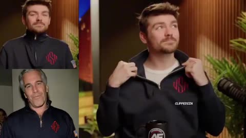 Nick Fuentes shows off his new Jeffery Epstein quarter zip merch