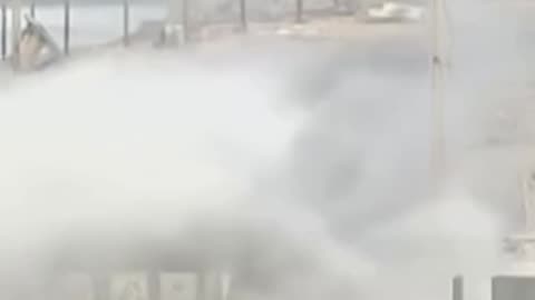 [ BREAKING ] Israeli tanks targeted Palestinians who were celebrating the ceasefire agreement