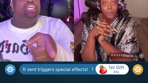 DREBABY LINES W 21BADBIHH THEN GETS INTO WITH MADAM LO BIGO LIVE TEA