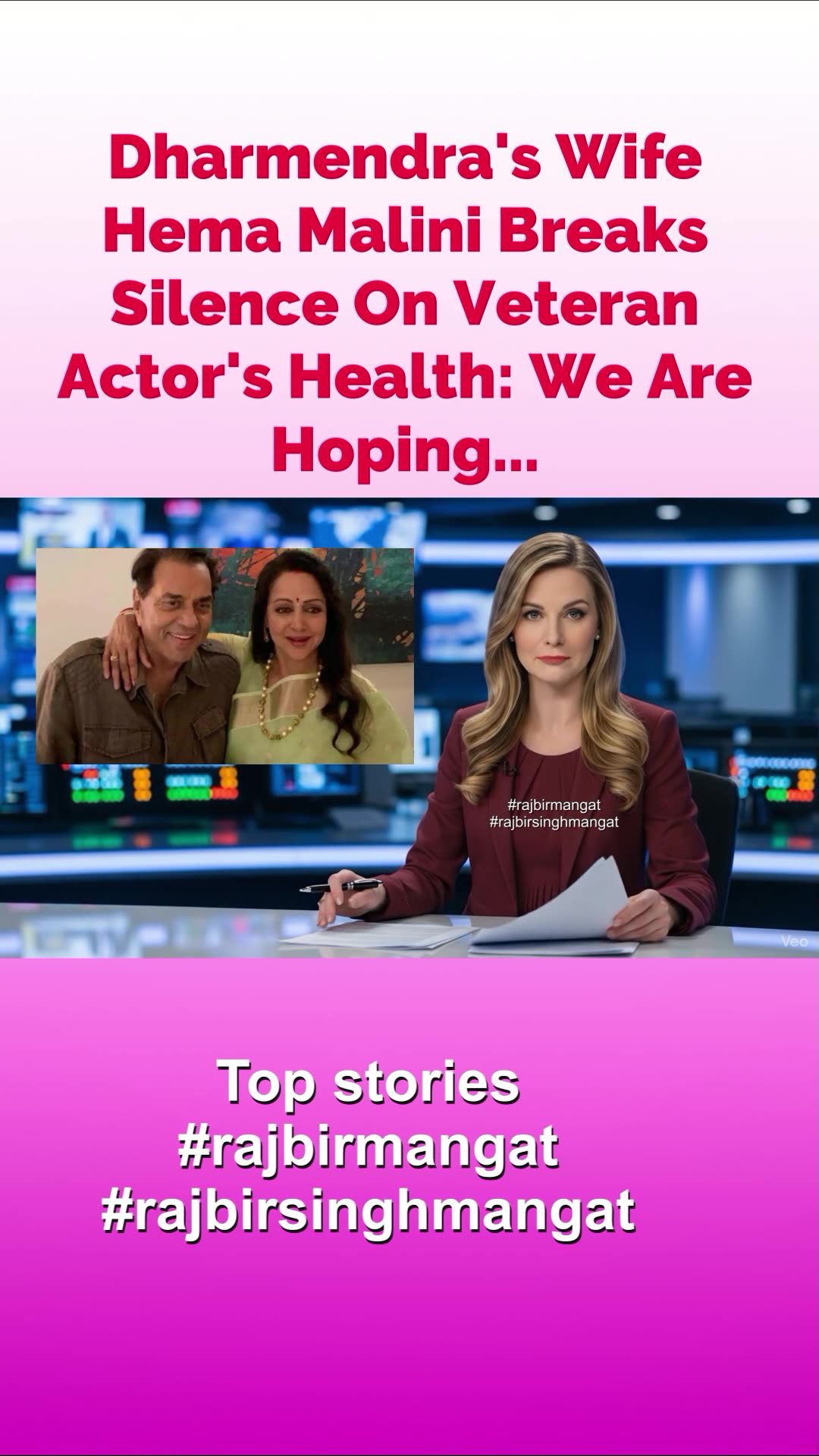 Dharmendras Wife Hema Malini Breaks Silence On Veteran Actors Health: We Are Hoping...