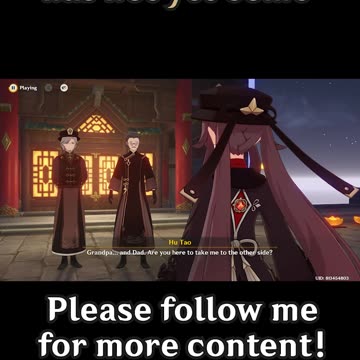 "My child, your time has not yet come" 1