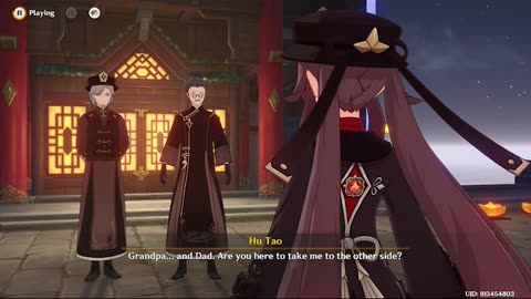 "My child, your time has not yet come" 1