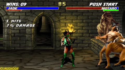Ultimate Mortal Kombat 3 - Jade - Arcade Cabinet