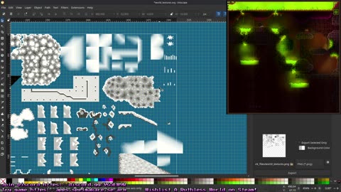 [ARW Game] Streaming while working on the next game.
