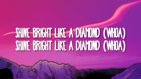 Rihana- Diamond song #lyrical