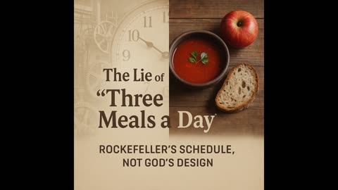 The Lie of Three Meals a Day | Rockefeller’s Schedule, Not God’s Design | Front Porch Talks Blogcast