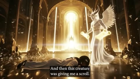 They teleported through light and encountered fearful creatures in Heaven