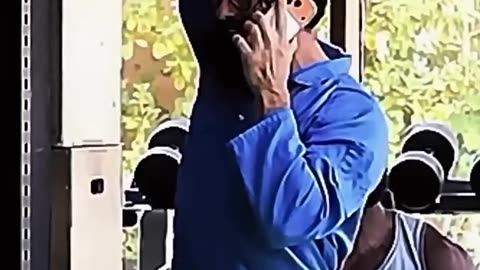 NO ONE EXPECTS THE POWER AND STRENGTH OF THIS MAN....