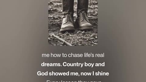 Country Boy And God Showed Me (V4.5)
