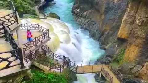 Stunning and Refreshing Natural Waterfalls 😍🤩