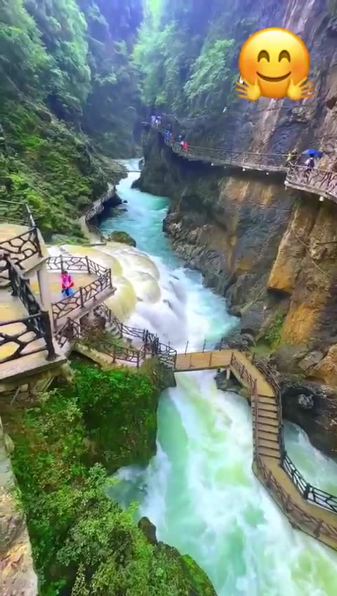 Stunning and Refreshing Natural Waterfalls 😍🤩