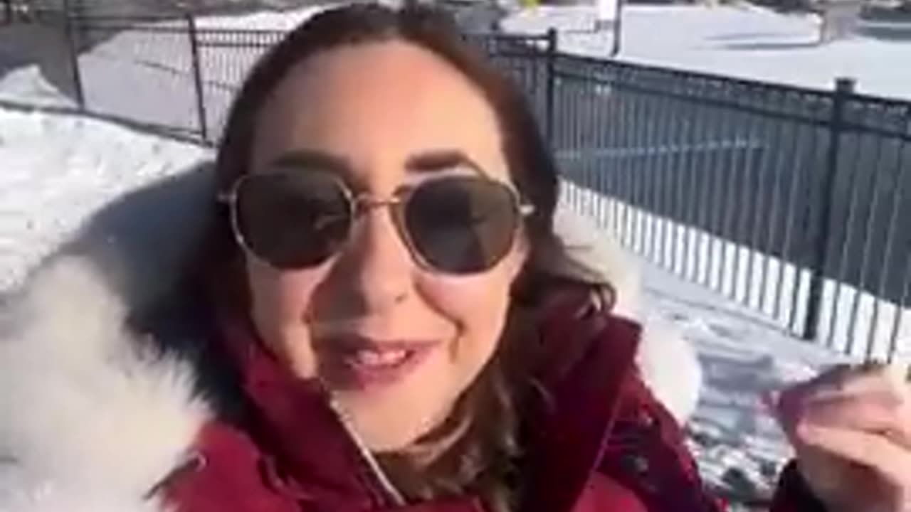 Niagara Falls are frosen