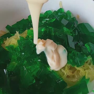 Honeymelon 🍈 🍉 fruit salad dessert 🍨 🥧 Refreshing Honeydew Melon Gelatin Delight