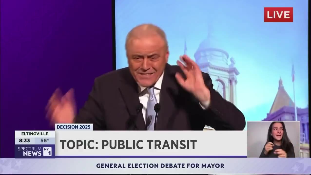 LMAO! Curtis Sliwa BUTCHERS Communist Zohran Mamdani’s Name! BOMBS Mamdani’s “Free buses” argument.