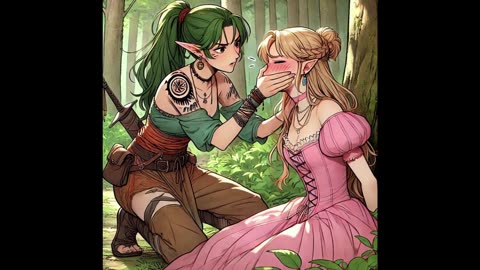 ASMR Story - Elf Princess Kidnapped by Rebels [handgag] [breathplay] [tied up] [gagged]