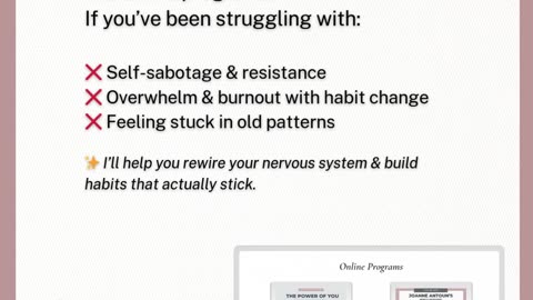 Why Willpower Isn’t Enough | The roles of #nervoussystem in #buildinghabits | #habits #willpower