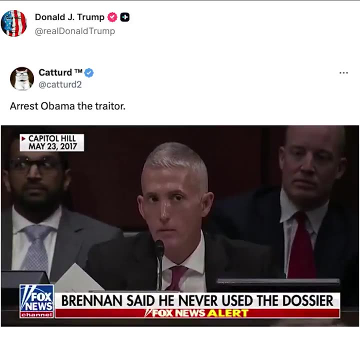 FULL PANIC IN D.C.: Trump Posts “ARREST OBAMA THE TRAITOR” !!!