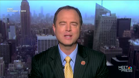 NBC calls out Adam Schiff for his shutdown hypocrisy.