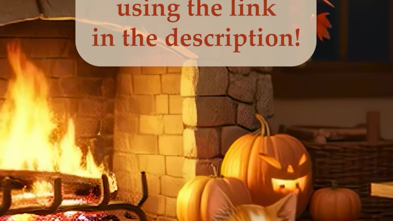 Study Better With Ginger | Fireplace Ambience | Full Video Link In Description