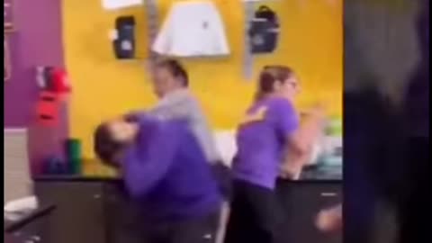 Patron Punches Employee at Planet Fitness