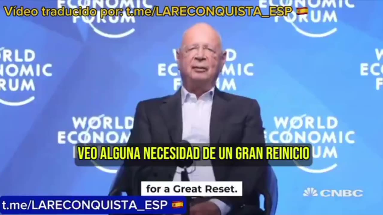 Klaus Schwab sobre la caída de internet a nivel global (GREAT RESET)_