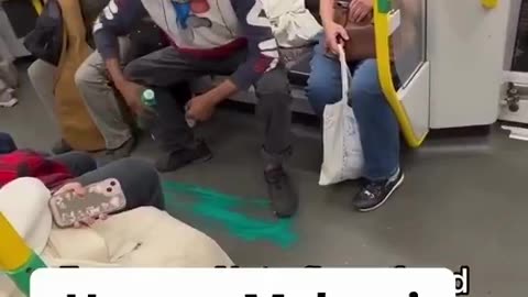 African in Berlin destroys social cohesion