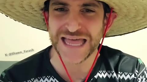 SHAWN FARASH TRUMP IMPERSONATOR 😝SINGS FELIZ DEPORTAD