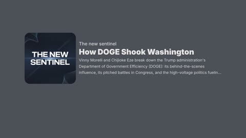 DOGE Shook Washington