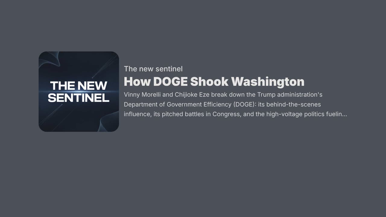 DOGE Shook Washington
